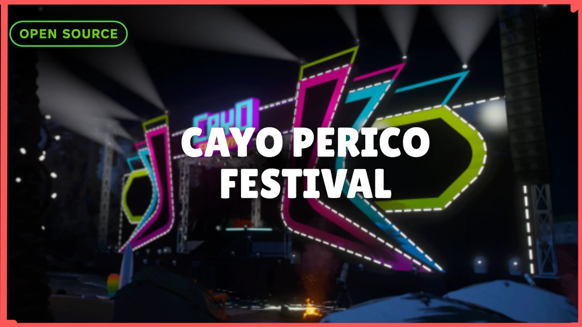 Cayo Perico Festival MLO FiveM | Mega Event Island & Music Festival | Open Source